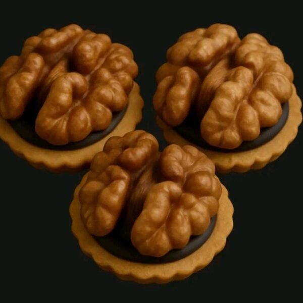 Ronds Noix et Chocolat Noir